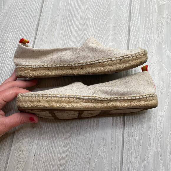 Vera Bradley Women's The Dune Tan Floral Embroidered Espadrille Slip On Flats 9 - Picture 7 of 8